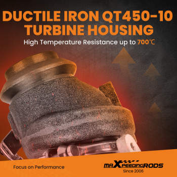 Turbocharger compatible for Citroen compatible for Peugeot Volvo Ford Focus 1.6 HDI TDCi TD025 Turbolader